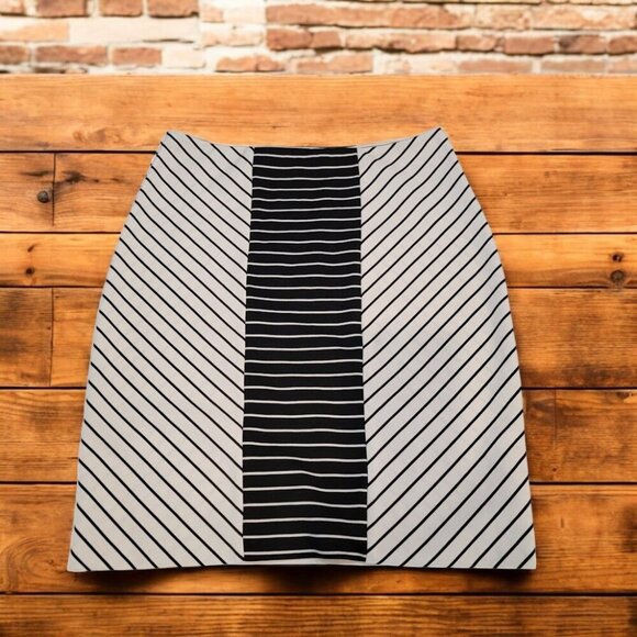 Women’s Torn by Ronny Kobo Striped Mini Skirt - Size S - Picture 1 of 9